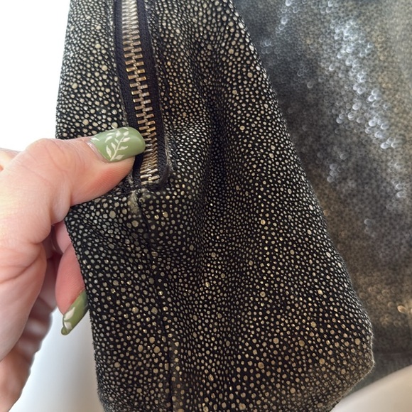 Vin Baker Women's Handbags Terra Italian Leather Speckled Green Shoulder Bag USA - Picture 6 of 16